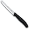 Swiss Army Brands Victorinox Kitchen Swiss Classic Utility 40.5In Serrated, Round Blade, 0.75In Width At Handle Black VIC-6.7833 - alternate 1